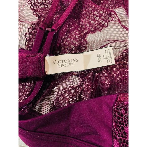 Victorias Secret VS Size Small Lace Bralette Set No Padding Unlined Sexy Bra - Picture 9 of 12